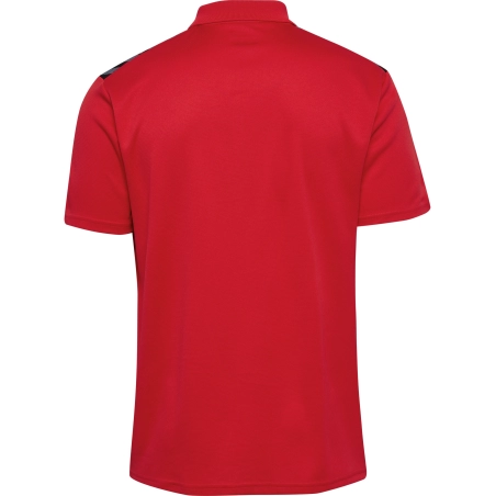 Polo Hmlauthentic functional Hummel rouge