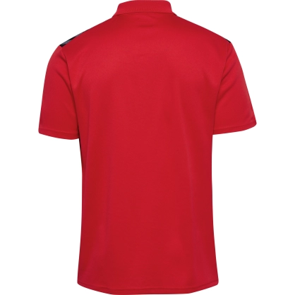 Polo Hmlauthentic functional Hummel rouge - Espace-Handball.com