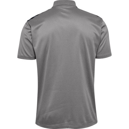 Polo Hmlauthentic functional Hummel Gris - Espace-Handball.com