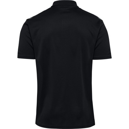 Polo Hmlauthentic functional Hummel Noir - Espace-Handball.com