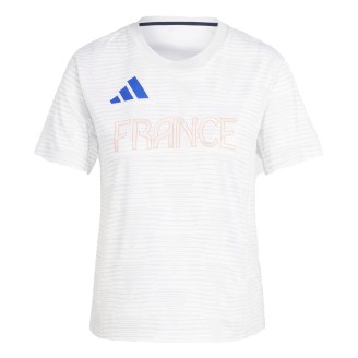 Tee-Shirt Training Équipe de France Handball Adidas Femme | Le spécialiste handball espace-handball.com