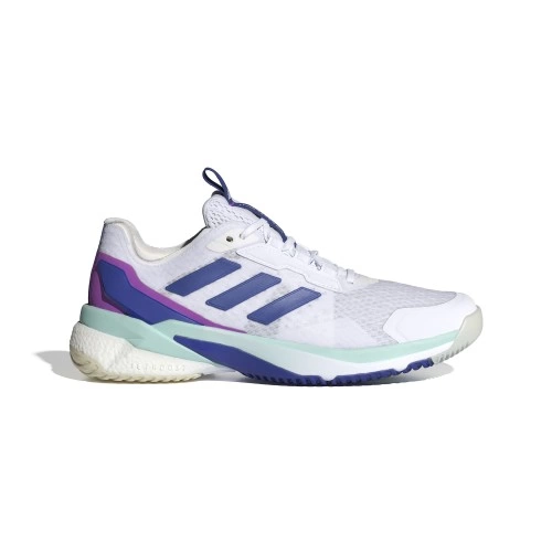 Chaussures Crazyflight 5 Femme Adidas Blanche | Le spécialiste handball espace-handball.com