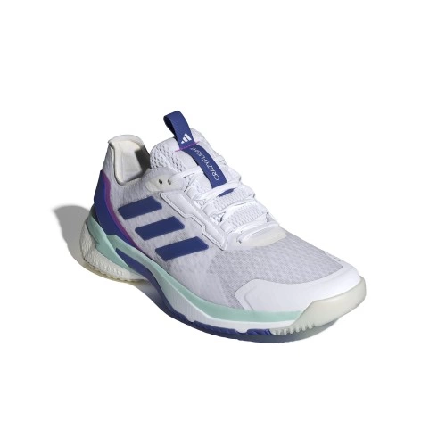 Chaussures Crazyflight 5 Femme Adidas Blanche