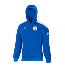 Veste zip capuche MIZUNO Bleu roy OBH - Espace-Handball.com
