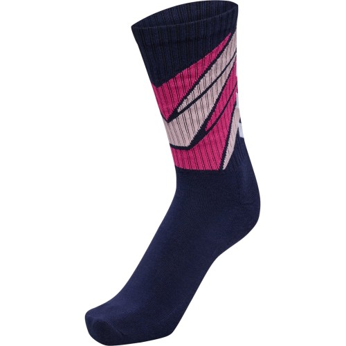 Chaussettes Handball HMLGraphic Hummel Marine/Rose