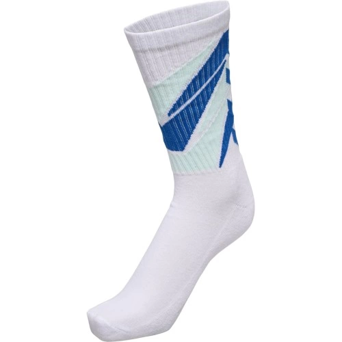 Chaussettes Handball HMLGraphic Hummel Blanc/Turquoise/Bleu Roy