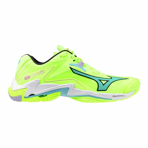 Chaussures Wave Lightning Z8 Mizuno Jaune | Le spécialiste handball espace-handball.com