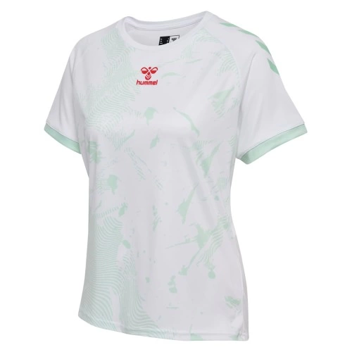 Maillot HMLGraphic Universe Hummel Femme Blanc | Le spécialiste handball espace-handball.com