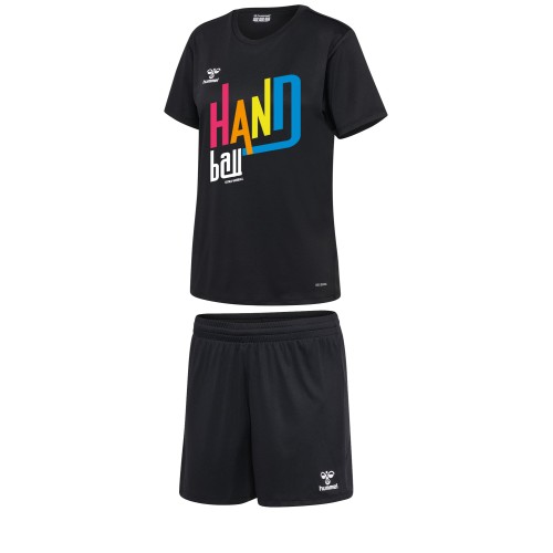 Ensemble Ball Hummel Noir Femme | Le spécialiste handball espace-handball.com