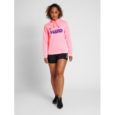 Sweat Capuche HBALL Femme Hummel Rose