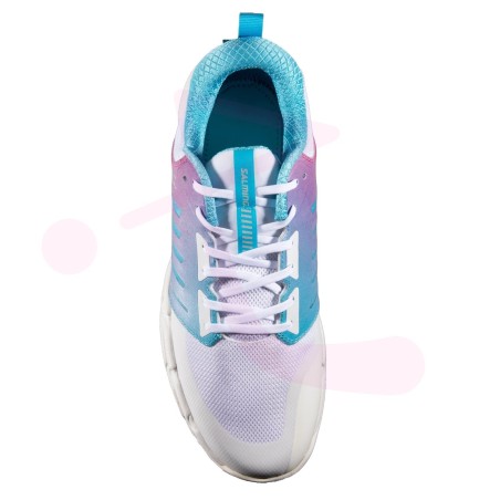 Chaussures Strike 2 Salming Blanc/Rose/Bleu