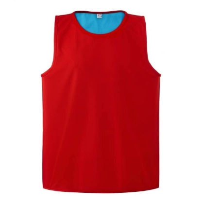 Chasuble réversible Bleu/Rouge Brax Handball - Espace-Handball.com