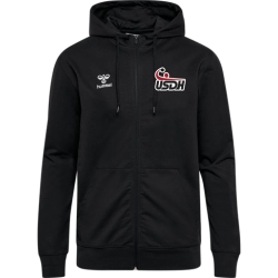 Veste zip à Capuche USDH Hummel Adulte/Junior - Espace-Handball.com