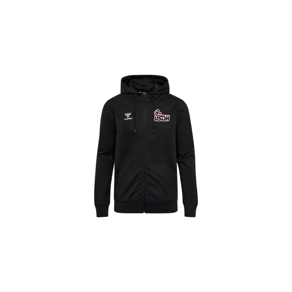 Veste zip à Capuche USDH Hummel Adulte/Junior