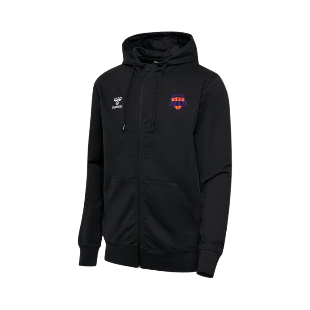 Veste zippée à capuche Hummel Noir PDM Handball