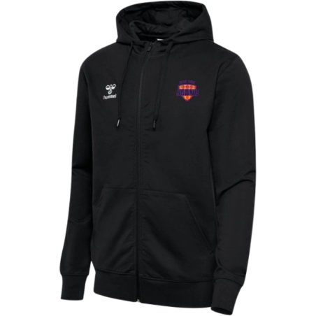 Veste zippée à capuche Hummel Noir PDM Handball