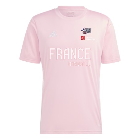 Maillot France Handball Rose Adidas Junior | Le spécialiste handball espace-handball.com