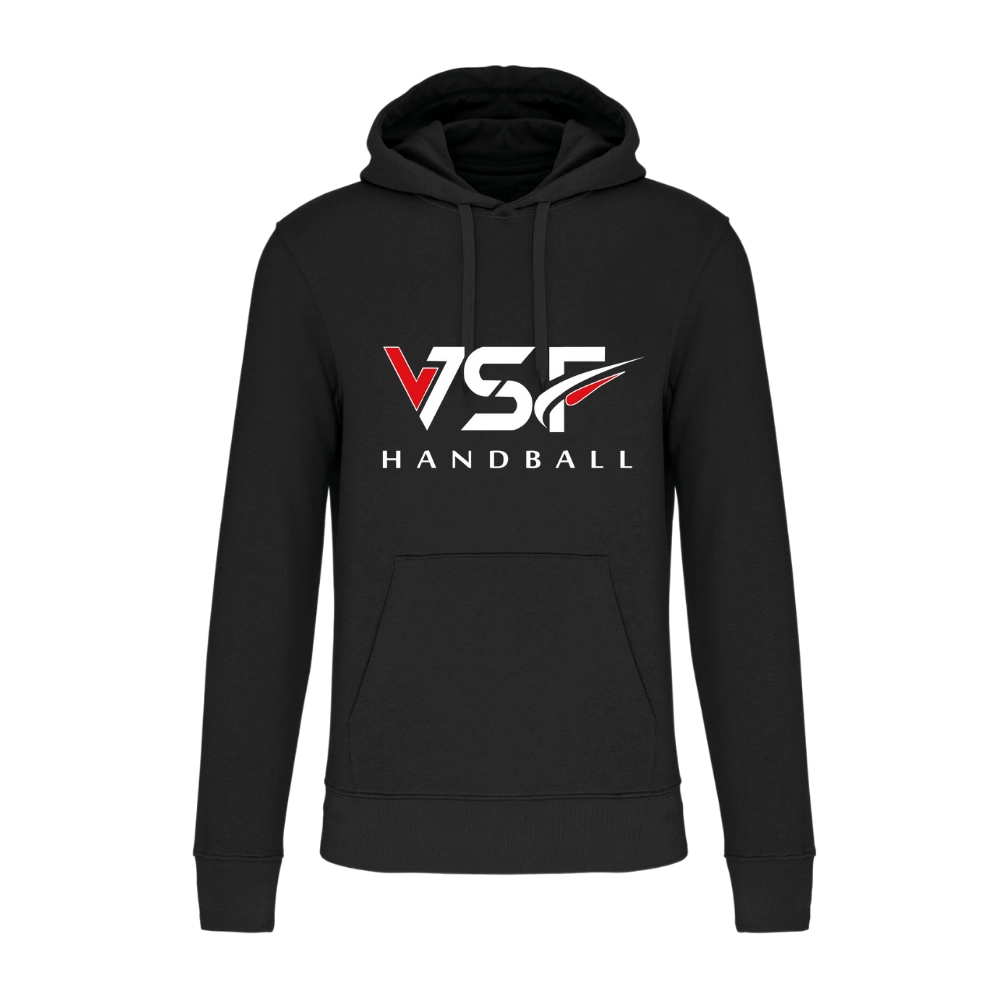 Sweat à capuche Noir VSF Handball