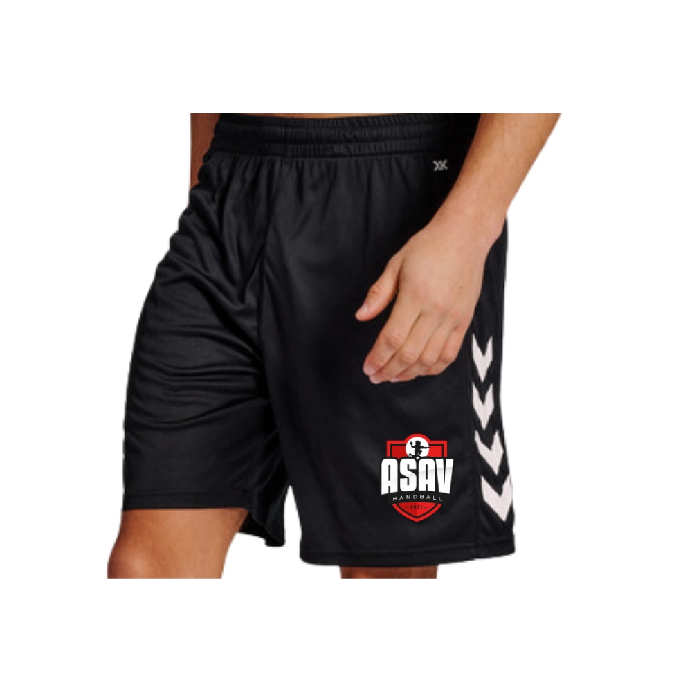 Short Hummel Noir ASAV Handball
