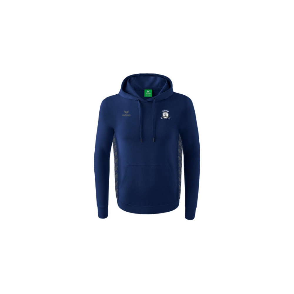 Sweat à capuche Erima bleu marine CSC Le Mans