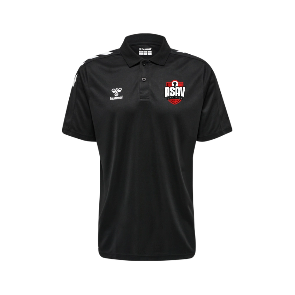 Polo Hummel Noir ou Rouge ASAV Handball