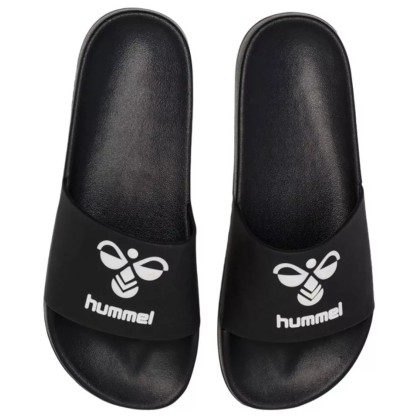Sandales HMLEssential Hummel Noir/Blanc - Espace-Handball.com