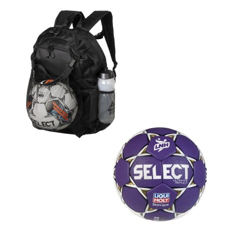 Pack Sac à Dos Filet + Ballon Réplica LNH Sélect | Le spécialiste handball espace-handball.com