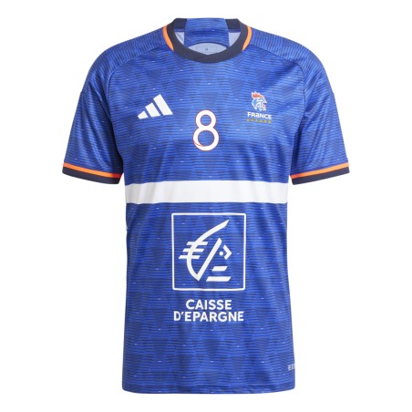 Maillot Équipe de France Handball E. Prandi Adidas Bleu