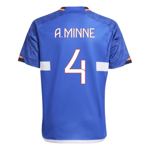 Maillot Équipe de France Handball A. Minne Adidas Bleu | Le spécialiste handball espace-handball.com