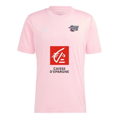 Maillot Supporter France Handball '25 Adidas Rose | Le spécialiste handball espace-handball.com