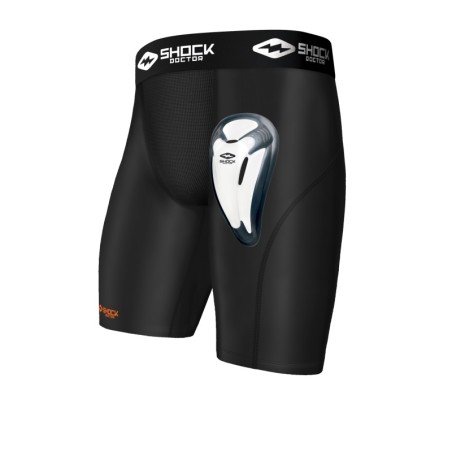 Sous short + coquille Gardien Shock Doctor | Le spécialiste handball espace-handball.com