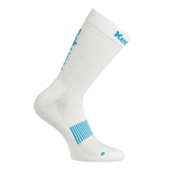 Chaussette Kempa Blanc/Bleu Ciel TCHB - Espace-Handball.com