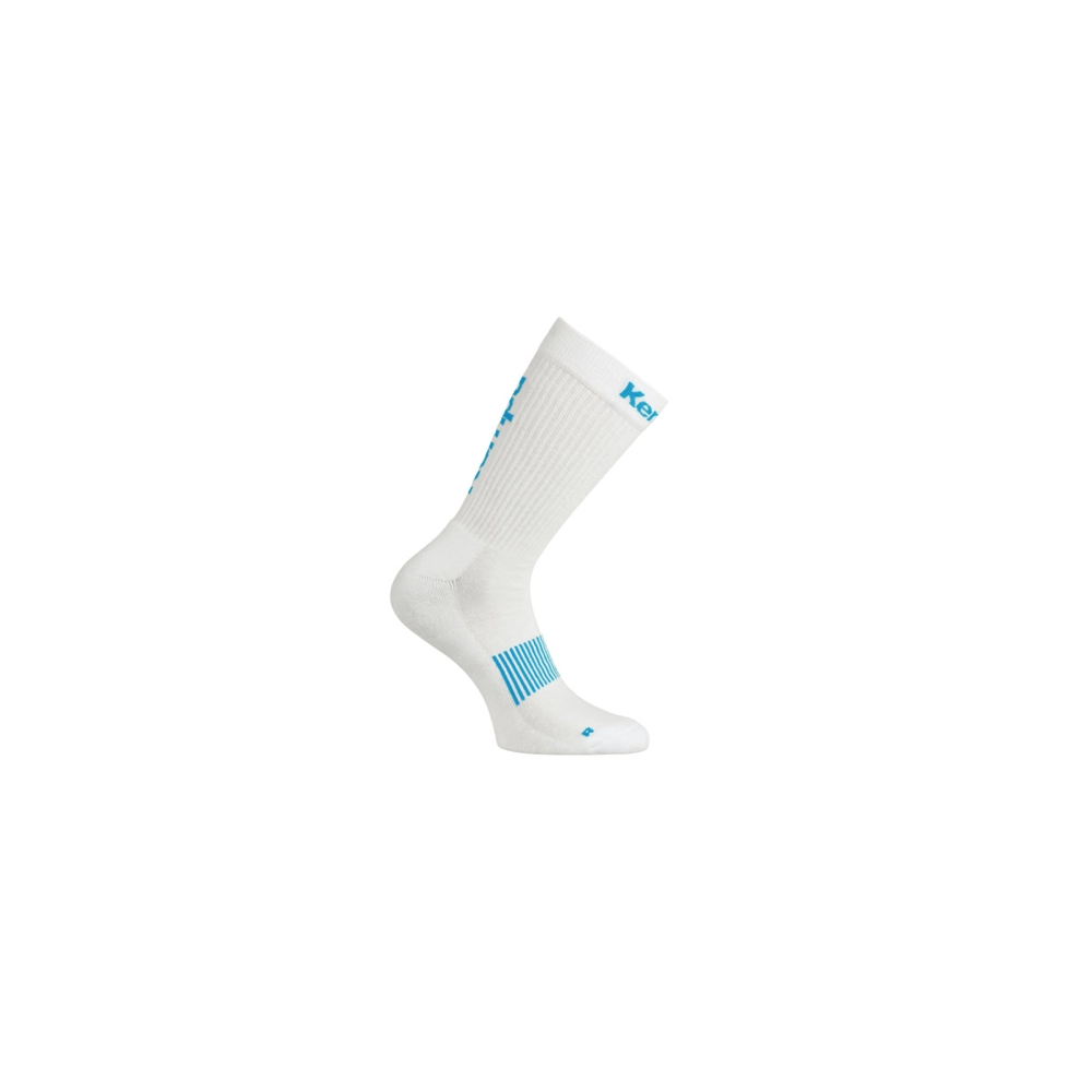 Chaussette Kempa Blanc/Bleu Ciel TCHB