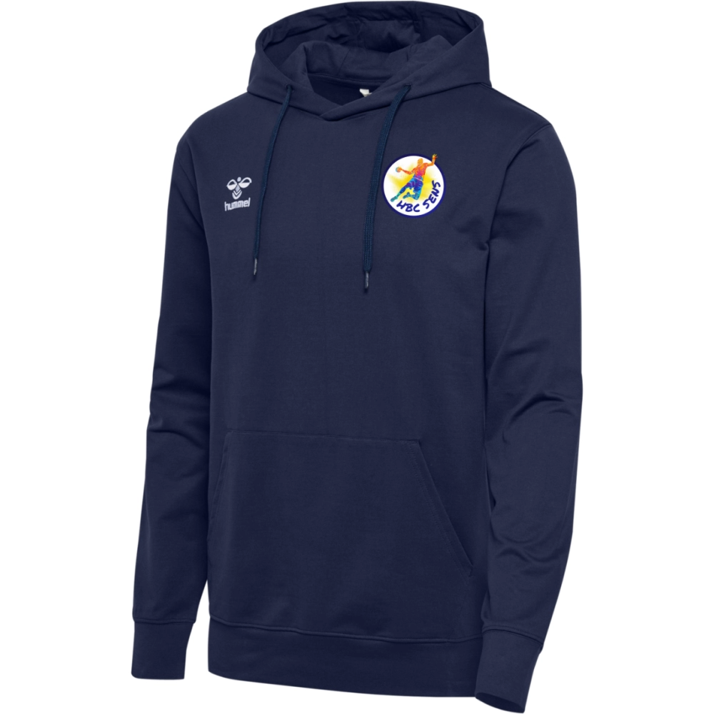 Sweat capuche Marine Hummel HBC SENS