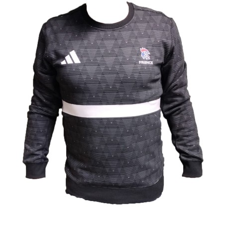 Sweat Gardien Équipe de France Handball Adidas Noir | Le spécialiste handball espace-handball.com