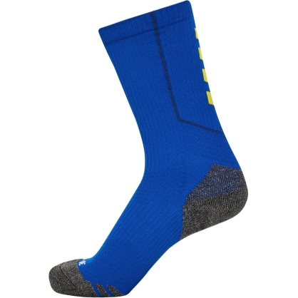 Chaussettes Hummel bleu/jaune PLCHB - Espace-Handball.com