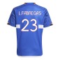 Maillot Équipe de France Handball L. FABREGAS Adidas Bleu | Le spécialiste handball espace-handball.com