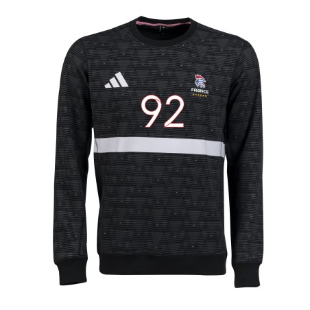 Sweat Gardien Équipe de France Handball Adidas Noir R. Desbonnet