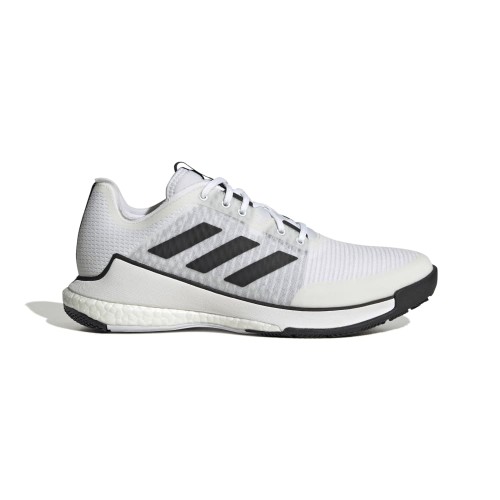 Chaussures Crazyflight Adidas Blanc/Noir | Le spécialiste handball espace-handball.com