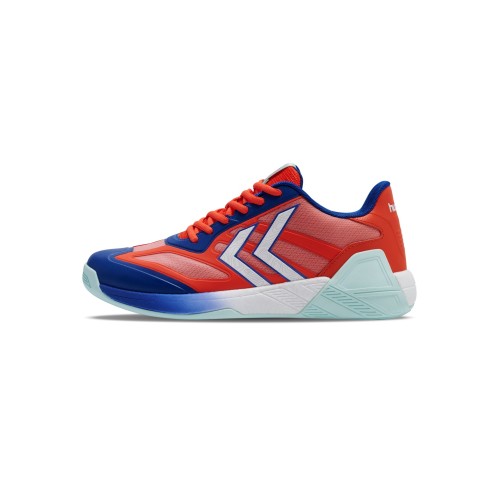 Chaussures Algiz 25ICON Hummel Rouge/Bleu/Blanc | Le spécialiste handball espace-handball.com