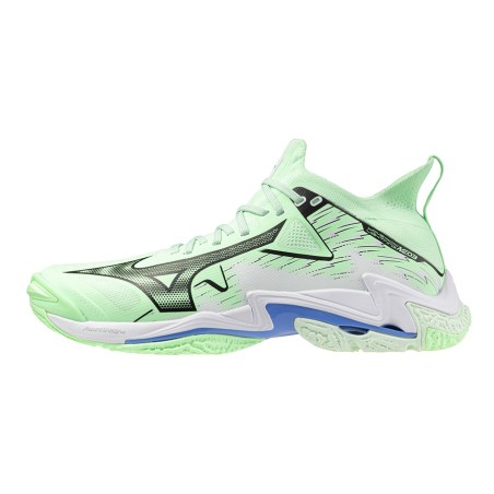 Chaussures Wave Lightning Néo Mizuno Mint | Le spécialiste handball espace-handball.com