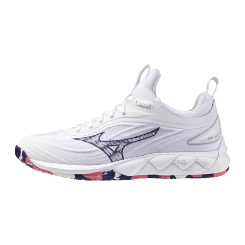 Chaussures Wave Luminous 3 Mizuno Blanche Femme | Le spécialiste handball espace-handball.com