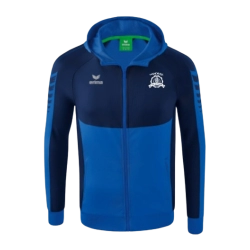 Sweat zippé à capuche Erima Bleu CSC Le Mans - Espace-Handball.com