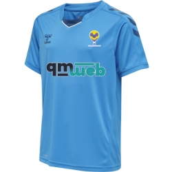 Maillot Hummel Bleu ciel Clamecy (3 logos) - Espace-Handball.com