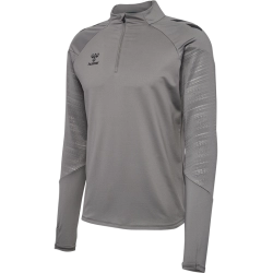 Sweat HMLPRO Training Half Zip Hummel Gris - Espace-Handball.com