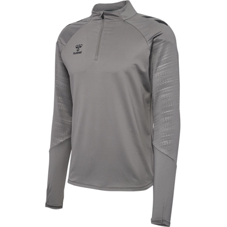 Sweat HMLPRO Training Half Zip Hummel Gris