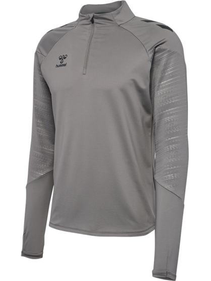 Sweat HMLPRO Training Half Zip Hummel Gris - Espace-Handball.com