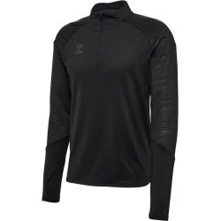 Sweat HMLPRO Training Half Zip Hummel Noir - Espace-Handball.com