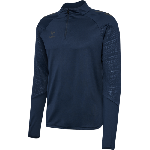 Sweat HMLPRO Training Half Zip Hummel Marine | Le spécialiste handball espace-handball.com