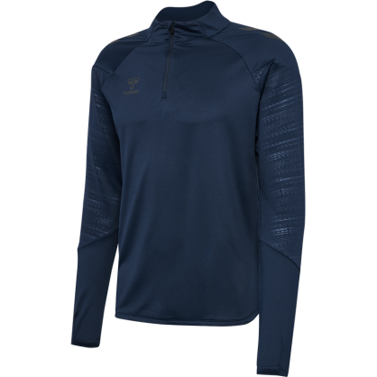 Sweat HMLPRO Training Half Zip Hummel Marine - Espace-Handball.com